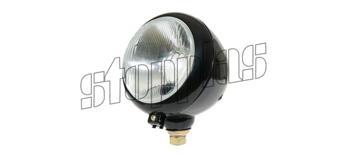 Black Front Headlamp